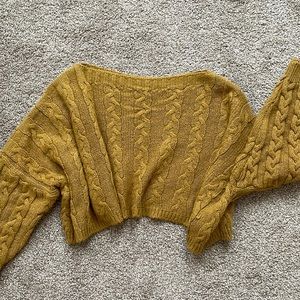 Sweater Crop Top